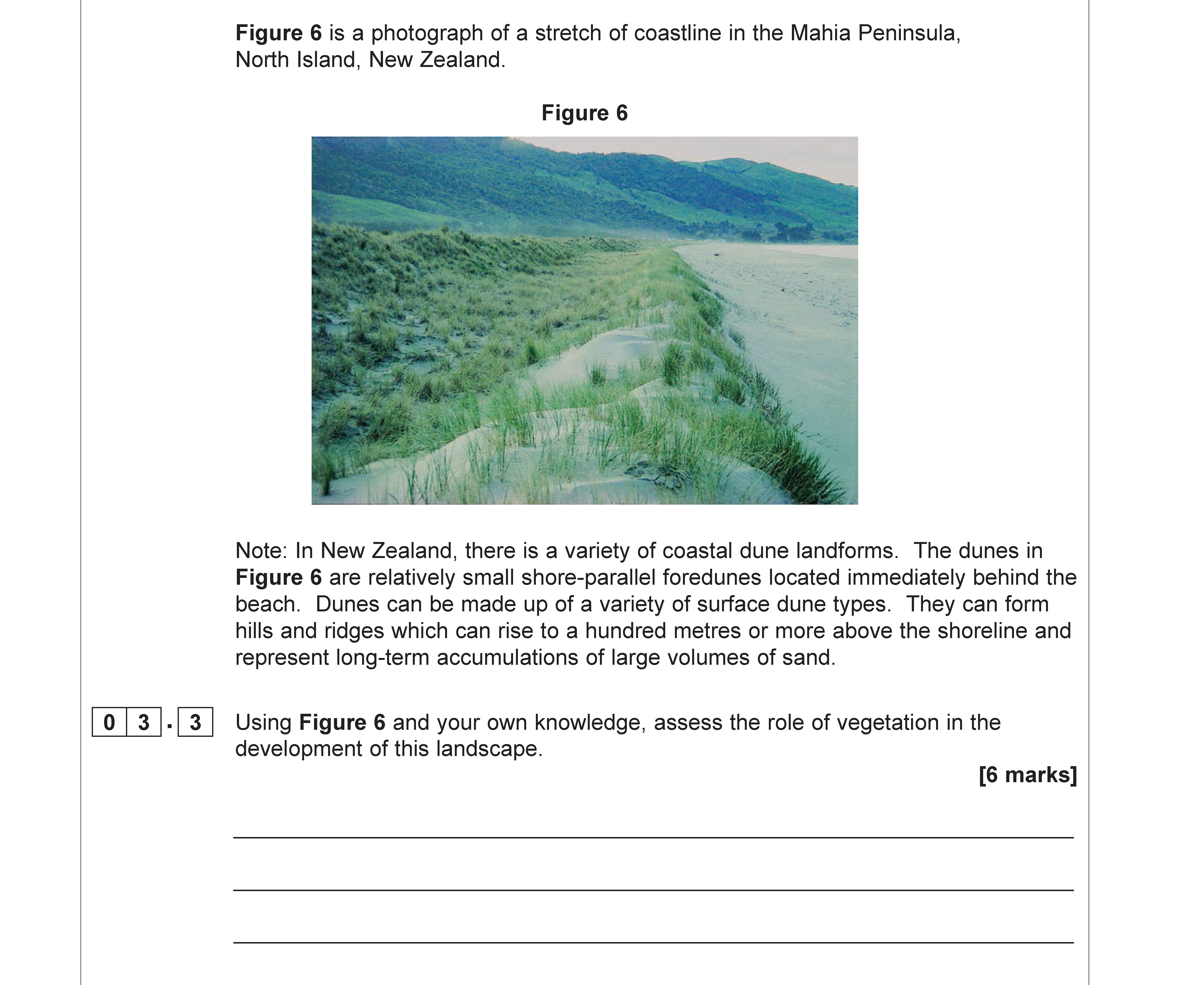 Using-Figure-6-and-your-own-knowledge,-assess-the-role-of-vegetation-in-the-development-of-this-landscape-AQA-A-Level Geography-Question 3-2019-Paper 1.png